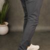 pantalon homme gris simple tendance 2024